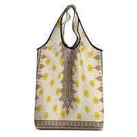 Enkutatash Dashiki Adey Abeba Pattern Grocery Bag
