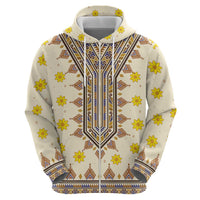 Enkutatash Dashiki Adey Abeba Pattern Hoodie - Wonder Print Shop
