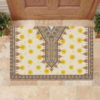 Enkutatash Dashiki Adey Abeba Pattern Rubber Doormat - Wonder Print Shop