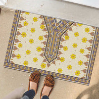 Enkutatash Dashiki Adey Abeba Pattern Rubber Doormat - Wonder Print Shop