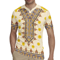 Enkutatash Dashiki Adey Abeba Pattern Rugby Jersey - Wonder Print Shop