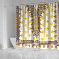 Enkutatash Dashiki Adey Abeba Pattern Shower Curtain