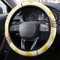 Enkutatash Dashiki Adey Abeba Pattern Steering Wheel Cover - Wonder Print Shop