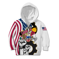 United States Labor Day Kid Hoodie Happy Labor Day 4th September - Wonder Print Shop