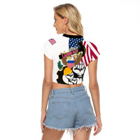 United States Labor Day Raglan Cropped T Shirt Happy Labor Day 4th September - Wonder Print Shop