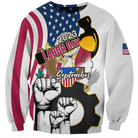 United States Labor Day Sweatshirt Happy Labor Day 4th September - Wonder Print Shop