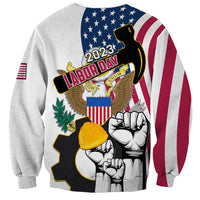 United States Labor Day Sweatshirt Happy Labor Day 4th September - Wonder Print Shop