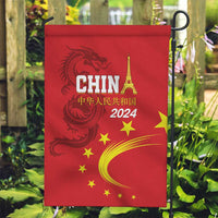 Custom China 2024 Garden Flag Chinese Dragon Yellow Star - Wonder Print Shop