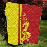 Custom China Quilt Chinese Dragon With Eiffel Tower - Wonder Print Shop