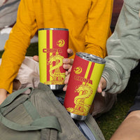 China Tumbler Cup Chinese Dragon With Eiffel Tower - Wonder Print Shop