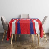 Custom Taiwan Tablecloth Taiwanese Sporty Flag Style - Wonder Print Shop