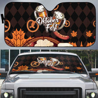 Oktoberfest German Beer Festival Celebration Auto Sun Shade - Wonder Print Shop