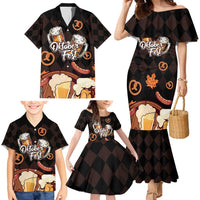 Oktoberfest German Beer Festival Celebration Family Matching Mermaid Dress and Hawaiian Shirt - Wonder Print Shop