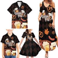 Oktoberfest German Beer Festival Celebration Family Matching Summer Maxi Dress and Hawaiian Shirt - Wonder Print Shop