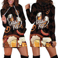 Oktoberfest German Beer Festival Celebration Hoodie Dress - Wonder Print Shop