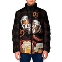 Oktoberfest German Beer Festival Celebration Padded Jacket - Wonder Print Shop