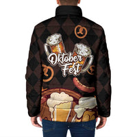 Oktoberfest German Beer Festival Celebration Padded Jacket - Wonder Print Shop