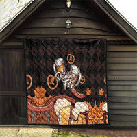 Oktoberfest German Beer Festival Celebration Quilt - Wonder Print Shop