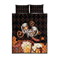 Oktoberfest German Beer Festival Celebration Quilt Bed Set - Wonder Print Shop