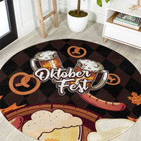 Oktoberfest German Beer Festival Celebration Round Carpet - Wonder Print Shop
