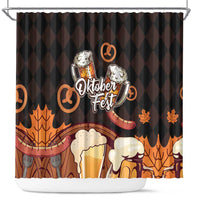 Oktoberfest German Beer Festival Celebration Shower Curtain - Wonder Print Shop