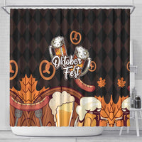 Oktoberfest German Beer Festival Celebration Shower Curtain - Wonder Print Shop