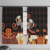 Oktoberfest German Beer Festival Celebration Window Curtain - Wonder Print Shop