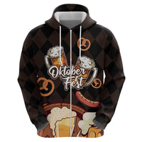 Oktoberfest German Beer Festival Celebration Zip Hoodie - Wonder Print Shop