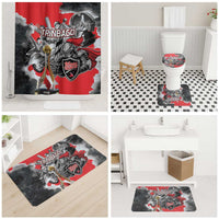 Trinbago Cricket Knight Riders Champion Bathroom Set - Wonder Print Shop