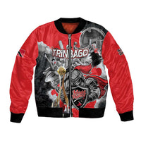 Personalized Trinbago Cricket Knight Riders Champion Bomber Jacket - Wonder Print Shop