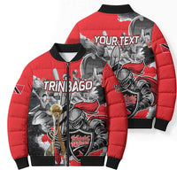 Personalized Trinbago Cricket Knight Riders Champion Bomber Puffer Jacket - Wonder Print Shop