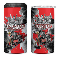 Personalized Trinbago Cricket Knight Riders Champion 4 in 1 Can Cooler Tumbler - Wonder Print Shop