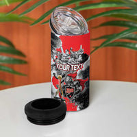 Personalized Trinbago Cricket Knight Riders Champion 4 in 1 Can Cooler Tumbler - Wonder Print Shop