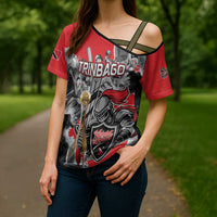 Personalized Trinbago Cricket Knight Riders Champion Cross Shoulder Shirt - Wonder Print Shop