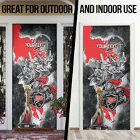 Trinbago Cricket Knight Riders Champion Door Cover - Wonder Print Shop