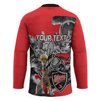 Personalized Trinbago Cricket Knight Riders Champion Hockey Jersey - Wonder Print Shop