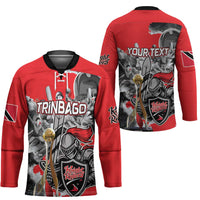 Personalized Trinbago Cricket Knight Riders Champion Hockey Jersey - Wonder Print Shop