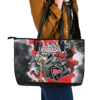 Trinbago Cricket Knight Riders Champion Leather Tote Bag - Wonder Print Shop