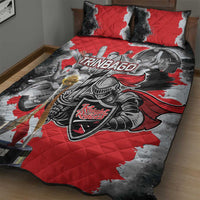 Trinbago Cricket Knight Riders Champion Quilt Bed Set - Wonder Print Shop