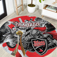 Trinbago Cricket Knight Riders Champion Round Carpet - Wonder Print Shop
