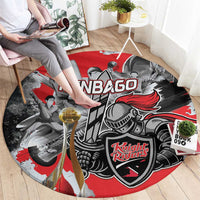 Trinbago Cricket Knight Riders Champion Round Carpet - Wonder Print Shop