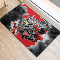 Trinbago Cricket Knight Riders Champion Rubber Doormat - Wonder Print Shop