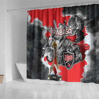 Trinbago Cricket Knight Riders Champion Shower Curtain - Wonder Print Shop