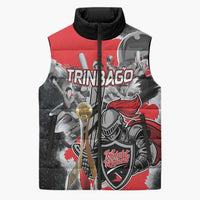 Personalized Trinbago Cricket Knight Riders Champion Sleeveless Puffer Jacket - Wonder Print Shop