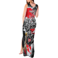 Personalized Trinbago Cricket Knight Riders Champion Tank Maxi Dress - Wonder Print Shop