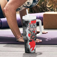 Personalized Trinbago Cricket Knight Riders Champion Tumbler With Handle - Wonder Print Shop