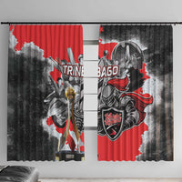 Trinbago Cricket Knight Riders Champion Window Curtain - Wonder Print Shop