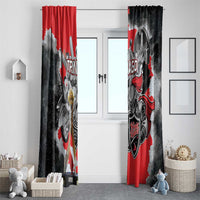 Trinbago Cricket Knight Riders Champion Window Curtain - Wonder Print Shop