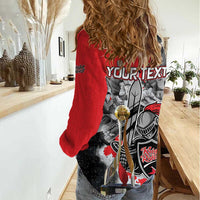 Personalized Trinbago Cricket Knight Riders Champion Women Casual Shirt - Wonder Print Shop