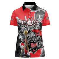 Personalized Trinbago Cricket Knight Riders Champion Women Polo Shirt - Wonder Print Shop